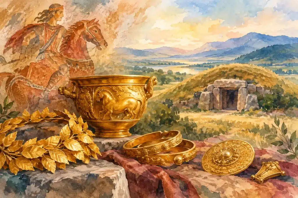 Тракийските съкровища в България говорят
