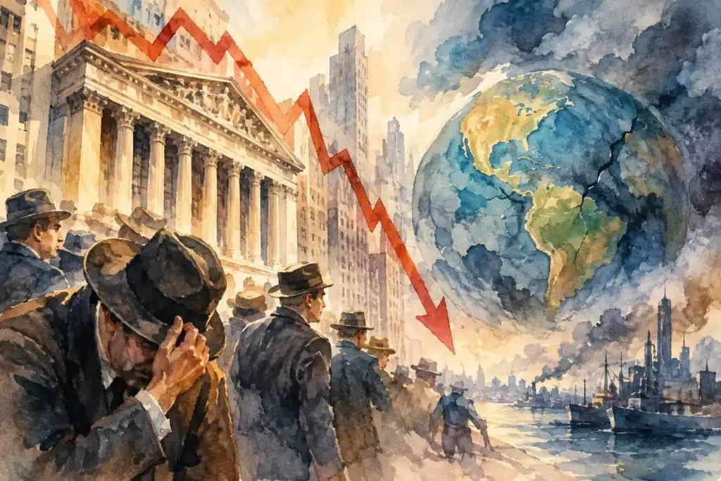 Икономическа криза 1929 и сривът на света